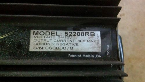 Sure power battery equalizer  24v/12v    80amp    model 52208rb