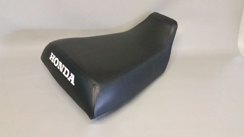 Honda atc250es seat cover big red in black or any 25 colors     (st)