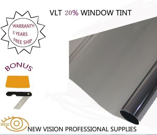 Src window tint film vlt20% 500mmx3m 2ply 2mil  automotive commercial resident