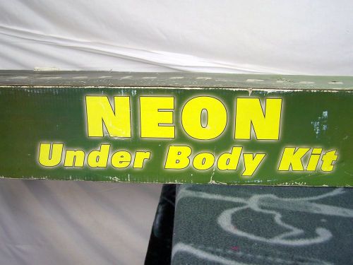 Neon under body kit american products company 48&#034; &amp; 36&#034; neon lights tubes car