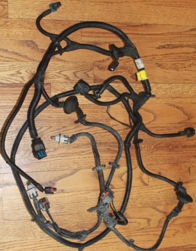 2000 jeep tj wrangler front lighting harness removed from grill