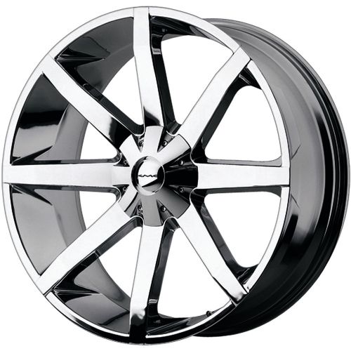 Km65128504238 20x8.5 5x4.5 (5x114.3) 5x4.75 (5x120.65) wheels rims chrome alloy