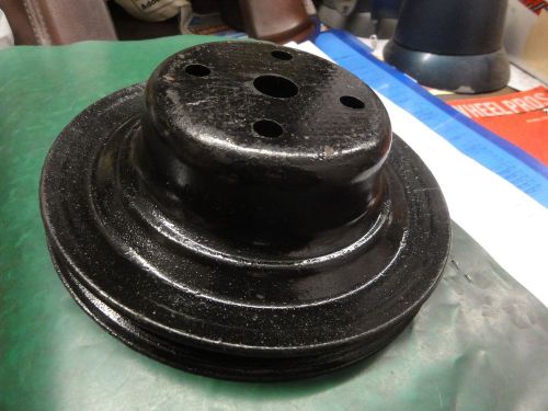 1967-72   chevy all 396 - 427.? one groove water pump pulley 3976059ao