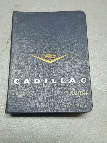 1957 cadillac data book