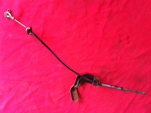 1971 1972 1973 mustang mach cougar 302-351 w cleveland throttle cable &amp; bracket