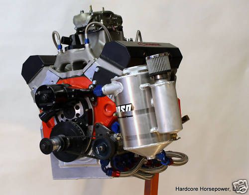 434ci small block chevy engine 800hp+ 12°-15°-18° pro race gas, built-to-order