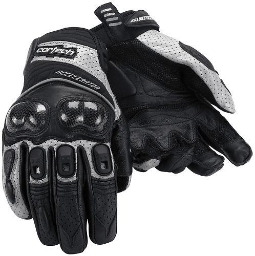 New cortech accelerator series-3 gloves, black/silver, small