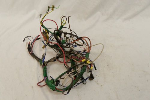 1955-56 chevy bel air nomad under dash wiring harness lights flasher (a10698)