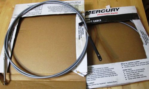Mercury gen ii platinum throttle shift control cables 12ft 883720a12 (teleflex)