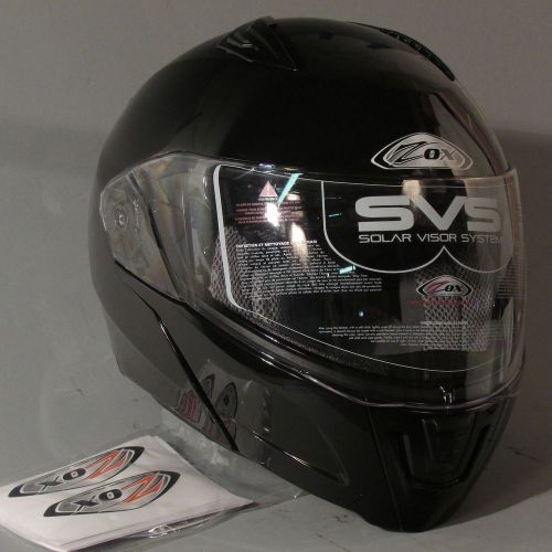 Zox condor flat black modular helmet