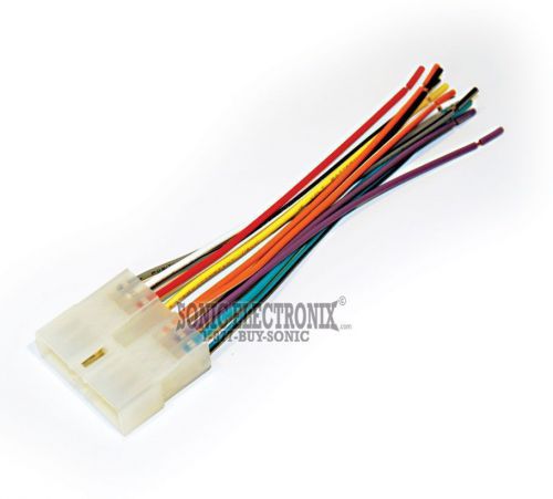 New! scosche im01b aftermarket stereo wire harness for 1990-up import vehicles