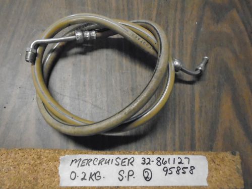 Mercruiser gray hydraulic trim tilt hose(connector to pump) 861128, 95859