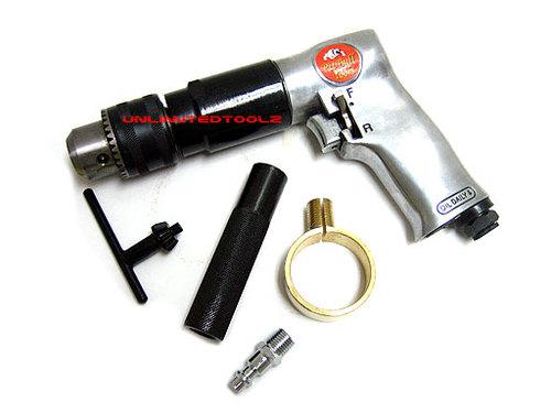 1/2" reversible air drill pneumatic tool auto mechanic repair engine home/garage