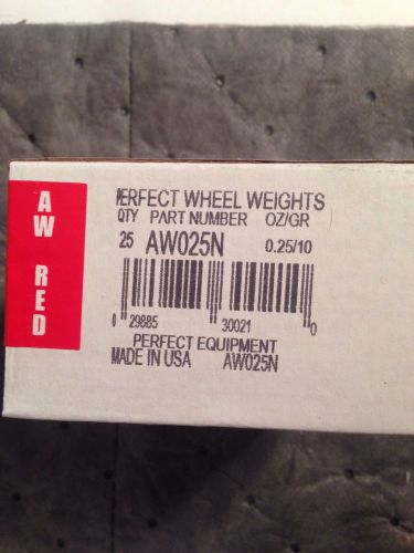 Perfect  clip on coated lead wheel weights-aw025n-box of 25