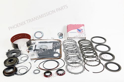 4l60e rebuild kit 1997-2003 alto powerpack &amp; frictions red eagle band pistons gm