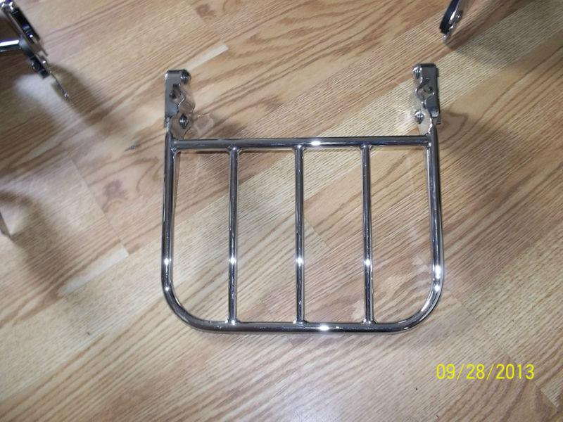 Luggage rack for detachable upright, 97-08 touring models, 