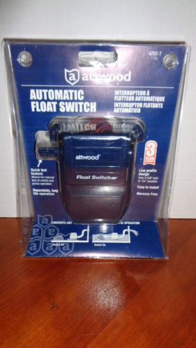 Attwood automatic float switch converts manual bilge pump to automatic free ship