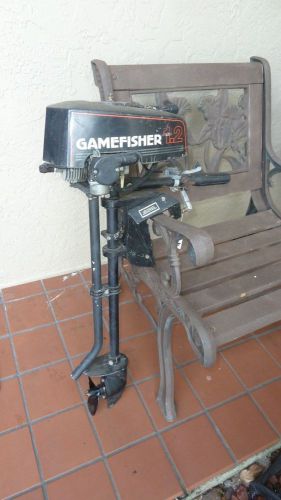 Rare vintage gamefisher 1.2 hp outboard engine complete-only weighs 13lbs