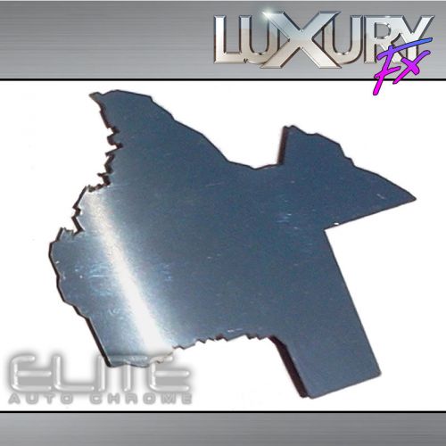 Stainless steel texas emblem - luxfx1739