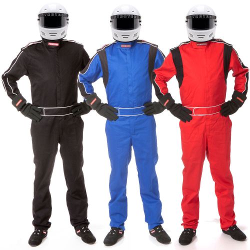 Pyrotect sportsman deluxe one piece 2 layer car racing suit sfi-5 100% nomex