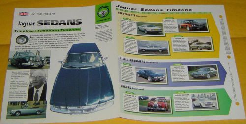 1945 - 1990&#039;s the history of the jaguar sedans info specs thumb nail photos 15x9
