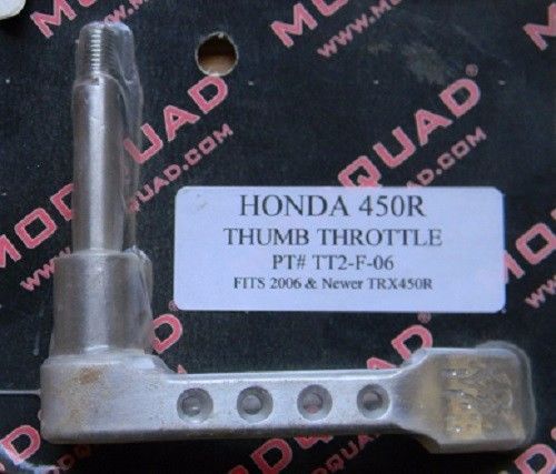 Honda trx450r thumb throttle billet thumb throttle trx450r 06 up