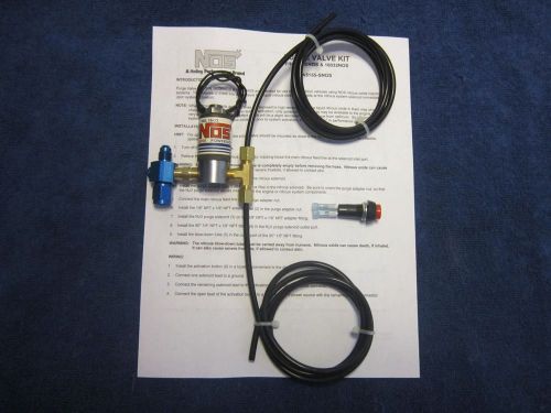 Nos hi flow -4 an or -6 an nitrous dual spray line purge kit