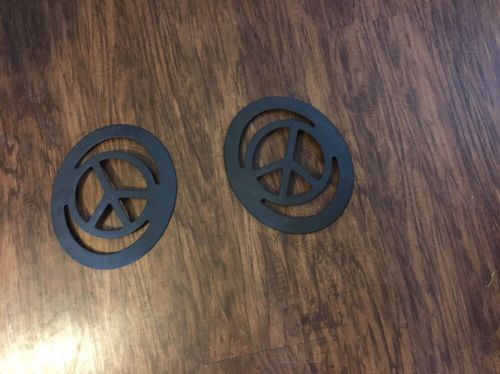 Vw beetle peace sign tail light covers