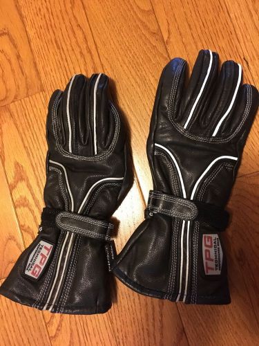 Firstgear leather motorcycle gloves winter m