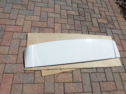 2000-2006 bmw e53 x5 oem rear tailgate spoiler with light and fixture  white