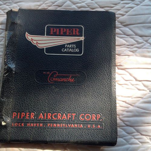 Piper pa 24 comanche parts manual dec 1964 used