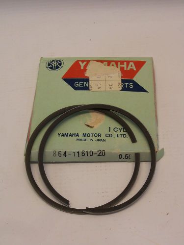 Nos yamaha 864-11610-20-00 piston ring set .50mm os gp292 gp300