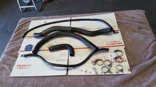 Banshee stock radiator hose set with clamps