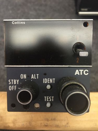 Collins ctl-92 xponder control head - no reserve