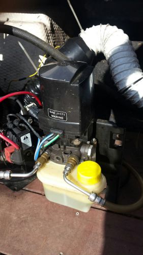 Alpha mercruiser saej1171 tilt trim motor pump reservoir &amp; brackets sae j1171