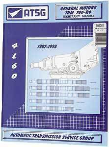 Tci 893001 transmission technical manual