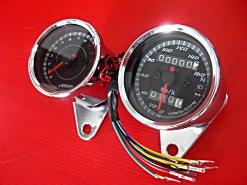 Yamaha tw200 tt600 tt350 tt225 tachometer &amp; speedometer set **accessory** (mi)
