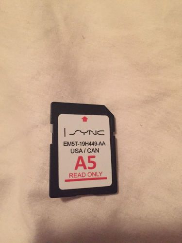 Ford a5 sd navigation card