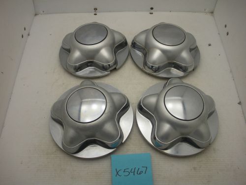 Lot of 4 00-04 ford expedition f150  wheel center caps hubcaps painted chrome