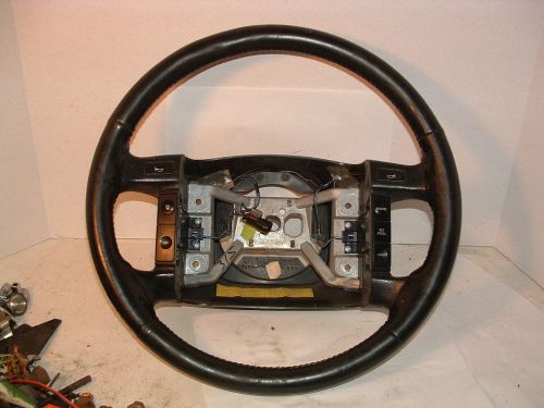 F150 bronco leather wrap steering wheel 1994 1995 1996 94-96