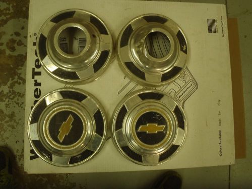 Chevy truck 4x4 aluminum dog dish hubcaps 1973-1987