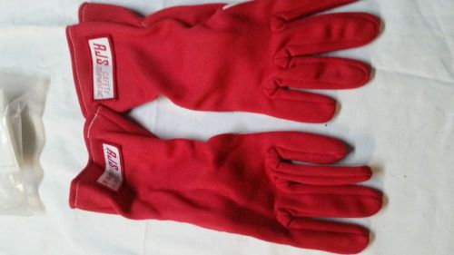 Rjs racing gloves-red-adult large #50015