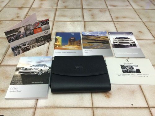 2010 mercedes- benz c-class owner manual ( free shipping )