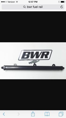 Blackworks bwr b series fuel rail black honda acura. b16 b18 with -6an