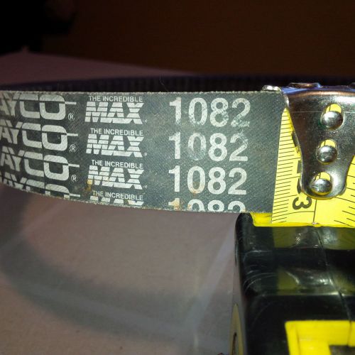 Dayco max 1082 clutch drive belt