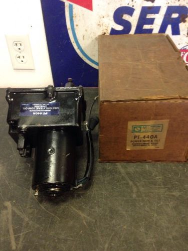 Power trim motor with reservoir, 12 volt, pt440a fits mercruiser and others