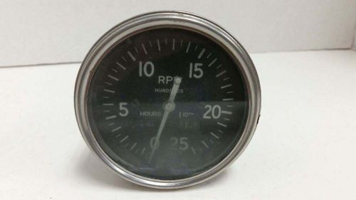 Vintage ac tachometer made in usa aircraft tach