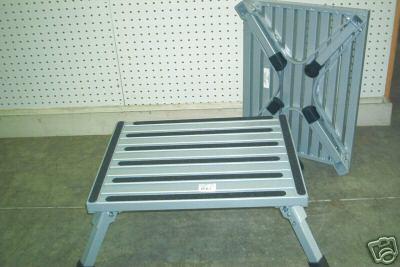 Large folding safety step camper rv kitchen 44-1502