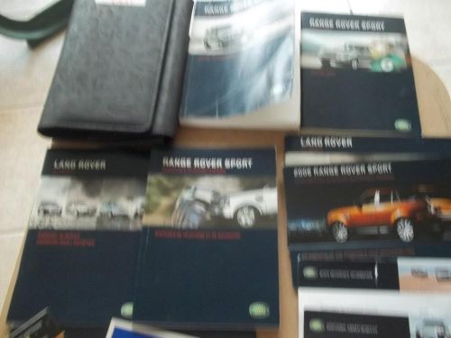 2005 land rover sport owners manual guide handbook