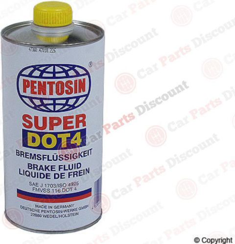 New pentosin super dot 4 brake fluid, dot4